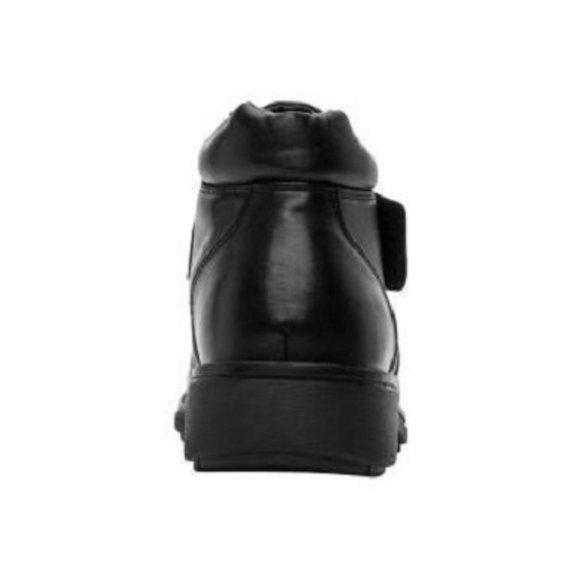 New Men's Propet RODNEY black leather strap boot - Picture 3 of 7
